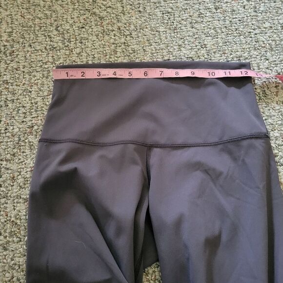 Lululemon Wunder Under Crop II *Roll Down Scallop Full-On Luxtreme 24" Moonwalk - Picture 4 of 4